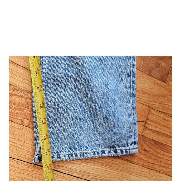 Pistola Jeans High Waist Split Hem Straight Leg Jeans Sz 27, Retail $168 - Picture 7 of 12